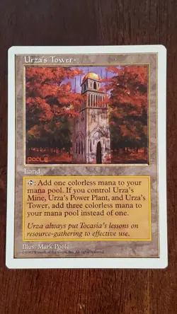 Urza's Tower Fifth Edition 5th EX/LP #429 MTG Magic the Gathering Land Uncommon - Image 3