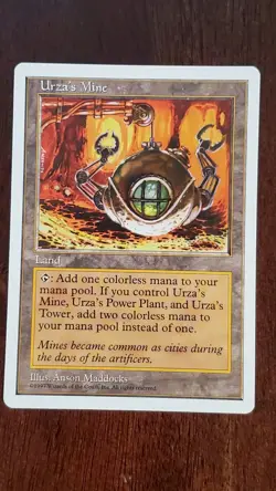 Urza's Mine Fifth Edition 5th EX/LP #427 MTG Magic the Gathering Land Uncommon - Image 3