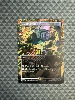 MTG Silent Clearing #0115 Borderless R Universes Beyond: Assassin’s Creed (ACR) - Image 1