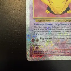 Pokemon TCG Drowzee Reverse Holo Legendary Collection 54/110 Common English 2002 - Image 4