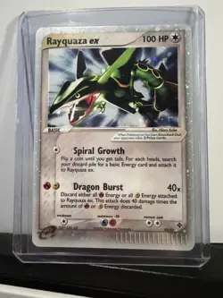 2003 Pokemon Rayquaza EX #97/97 Ultra Rare - Image 1