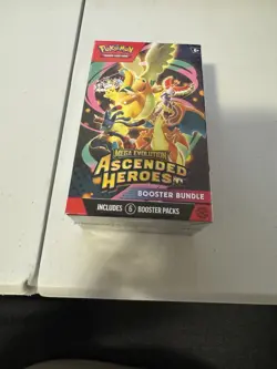 Pokemon TCG Ascended Heroes Mega Evolution Booster Pack 1 Box New Sealed US - Image 1