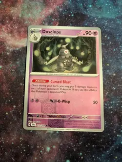 Pokemon TCG Reverse Holo Dusclops 19/64 - Image 1