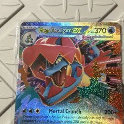 Mega Feraligatr ex #36 Promo | Pokemon Mega Evolution Promo | NM Holo - Image 2
