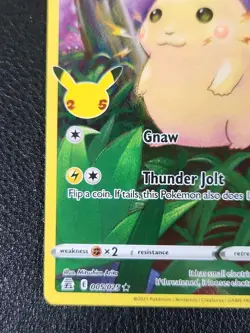 Pokemon TCG - Pikachu 005/025 Full Art Holo - Celebrations - Image 5