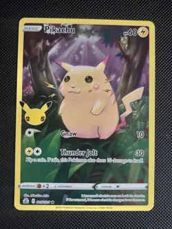 Pokemon TCG Pikachu 25th Anniversary Holo 005/025 NM - Image 1