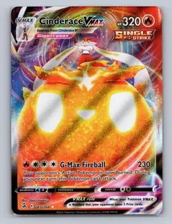 CINDERACE VMAX 045/264 HOLO VMAX RARE FUSION STRIKE POKEMON Holo NM - Image 1