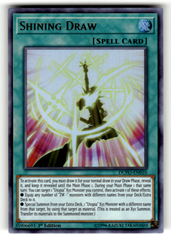 Shining Draw DUPO-EN010 1st Edition Ultra Rare Duel Power LP - Image 1
