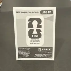 LEANDRO PAREDES Panini FIFA World Cup 2026 Sticker Blue #ARG12 Argentina - Image 2