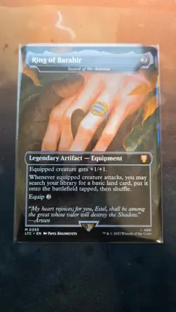 [1x] Ring of Barahir - MTG LOTR Borderless Non-Foil M 355 Mint - Image 1