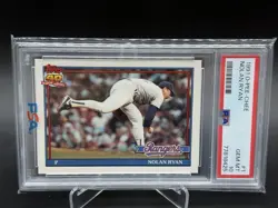 1991 O-Pee-Chee Nolan Ryan PSA 10 Gem Mint OPC Baseball Card #1 Rare Pop 55 🇨🇦 - Image 1