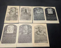 Huge Lot 39 Vintage Artvue B W Baseball cards collectable postcards ungraded - Image 1