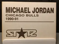 Rare Vintage 1990-91 Statz Promo Michael Jordan Chicago Bulls - Image 2