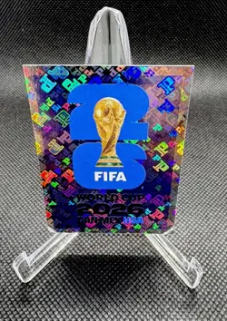 2026 Panini FIFA World Cup Trophy Sticker Holo Foil FWC8 - Image 1
