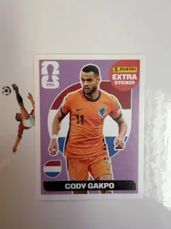 Panini FIFA World Cup 2026 Purple Extra Sticker Cody Gakpo Holland - lower price - Image 1