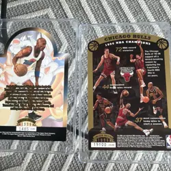 Rare Upper Deck Michael Jordan Tune Squad Space Jam #/5000 + UD Champs #’d - Image 2