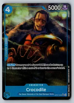 Crocodile (Alternate Art) OP07-040 Premium Booster -The Best- Vol. 2 One Piece - Image 1