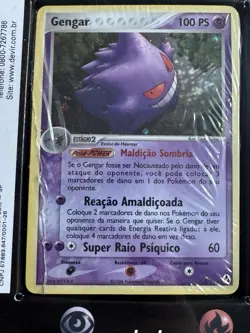 Pokemon Gengar 30 Card Mini Deck Portuguese Sealed EX Era Vintage Rare 2006 - Image 3
