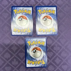Bulbasaur Charmander Squirtle Poster Promos 3 Card Set Pokemon 151 TCG Promo - Image 4