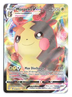 Pokemon Morpeko VMAX Shining Fates 038/72 Holo - Image 1