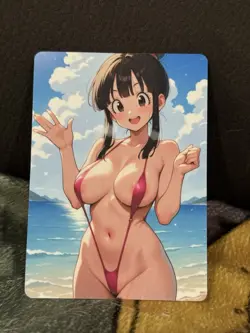 CUSTOM GODDESS STORY CHI CHI DRAGON BALL Z CARD UNCENSORED - Image 1