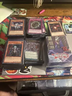 300+ Yugioh Cards and Deck Box - Image 1
