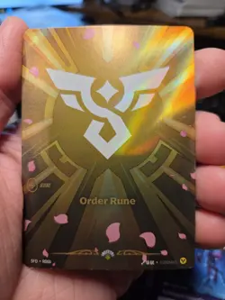 Order Rune (R06b) - Riftbound Promotional Cards (OPP)(Foil) - Image 1