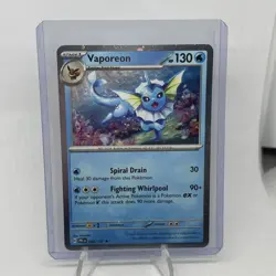 Vaporeon - (Cosmos Holo) Rare Miscellaneous Cards & Products 022/131 NM - Image 1