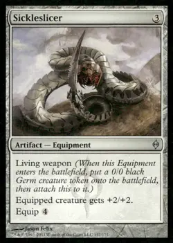 Sickleslicer New Phyrexia MTG Magic the gathering card - Image 1