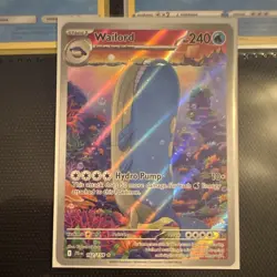 Pokemon TCG Wailord 162/159 & Wailmer Card Lot 8 English - Image 1