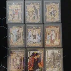 Naruto Kayou Series 2 MR Cards Set of 7 and 2 PR Cards - Image 1