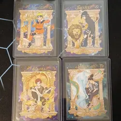 Naruto Kayou Series 2 MR Cards Set of 7 and 2 PR Cards - Image 2