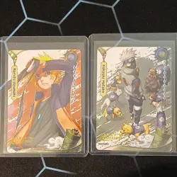 Naruto Kayou Series 2 MR Cards Set of 7 and 2 PR Cards - Image 4