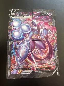 Mewtwo V-UNION Holo English 4-Card Set 053-056/159 (2021) - Image 1