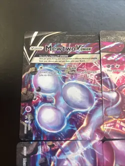 Mewtwo V-UNION Holo English 4-Card Set 053-056/159 (2021) - Image 2