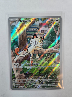 Meowth 106/094 Phantasmal Flames Pokemon Near Mint - Image 1