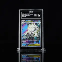 2025 Pokemon Mega Evolution 157/132 Mega Abomasnow EX Ultra Rare TAG 10 (972) - Image 1