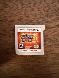 Pokemon Sun (Nintendo 3DS, 2016)Authentic - Cartridge Only - TestedPre-Owned - Image 1