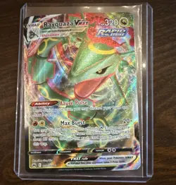 The Pokemon Company Rayquaza VMAX 102/159 Crown Zenith Ultra Rare Holo EN HP320 - Image 1