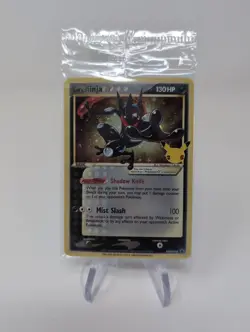 SEALED Pokemon Greninja Gold Star SWSH144 Promo Celebrations Black Star Promo - Image 1