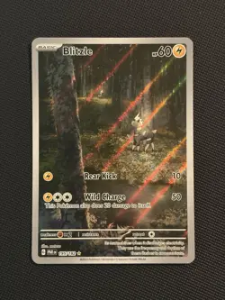 Pokemon TCG Paradox Rift 195/182 Blitzle Illustration Rare - NM - Image 1