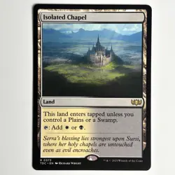 ISOLATED CHAPEL MTG TDC - CARTE MAGIC THE GATHERING EN NEUF - Image 1