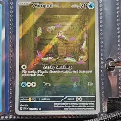 Pokemon Wimpod Illustration Rare Holo 191/182 SV04 Paradox Rift 70 HP 2023 - Image 1