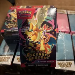 Factory Sealed Pokemon Mega Evolution Ascended Heroes Booster Bundle - Image 1