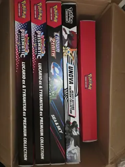 [5-Pk] POKEMON TCG | Longbox Lot (Sea & Sky, Heavy Hitters, PE Mini-Tins & More) - Image 1