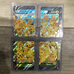 Pokemon Celebrations Pikachu V-UNION Promo Set SWSH139 SWSH140 SWSH141 SWSH142 - Image 1