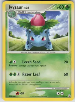 Pokemon TCG Ivysaur Uncommon Secret Wonders 51/132 - Image 1