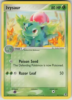 Pokemon TCG Ivysaur Uncommon FireRed & LeafGreen 35/112 - Image 1