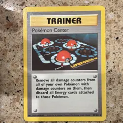 Pokemon Center 85/102 Base Set Uncommon Regular Wizards 1999 English - Image 1