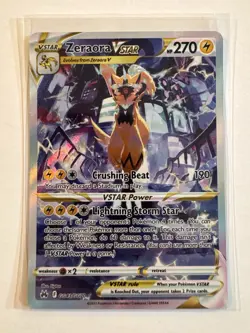 Pokemon Zeraora Vstar Crown Zenith Galarian Gallery GG43/GG70 MINT PACK FRESH! - Image 1